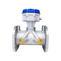 Compteur d'eau à ultrasons de grand diamètre Dn50-300mm Lorawan Rs-485 m-bus Ip68 compteur d'eau intelligent numérique prépayé R250 fabricant