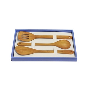 OEM Alfeta Set 100% Solid Teak Wood Food-Safe Hand Wash Only Kitchen <b>Utensils</b> Enhance Your Dining Experience Exceptional Quality - Product Image 3