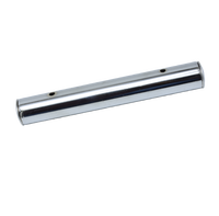 Pieds de meubles ronds minimalistes en chrome poli de 25 mm pour la décoration, vente en gros
