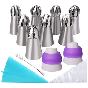 Juego <span class=keywords><strong>de</strong></span> boquillas rusas para manga pastelera, herramientas <span class=keywords><strong>de</strong></span> decoración <span class=keywords><strong>de</strong></span> pasteles, boquillas <span class=keywords><strong>de</strong></span> acero inoxidable, gran oferta - Product Image 2