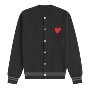 Townkana Factory's Women's Spring Casual 100% Merino <b>Wool</b> Cardigan Solid Color Wrinkle-Resistant Crew Neck Button Knitted - Product Image 6