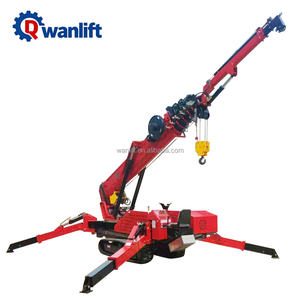 Nouvelle Offre Spéciale : Mini Grue Araignée sur Chenilles de Qualité Européenne 3 et 5 Tonnes avec Élingue à Chaîne, Certifiée CE, Télécommandée - Product Image 5