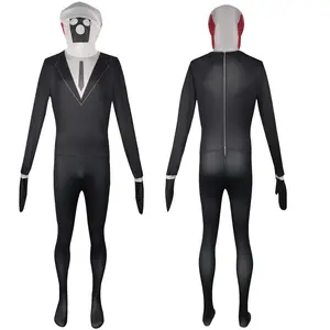 Halloween tuta gioco cos tuta toilette persona monitor persona audio persona tuta costume cosplay