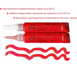 Sellador líquido rosa de alta temperatura de 50ml 510, sellado de brida anaeróbica de un solo componente para sellado plano de bridas - Product Image 5