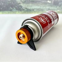 Accessoires de réchauds de camping Adaptateur de four à cartes Convertisseur de réservoir de gaz long butane Adaptateur de support Convertisseur