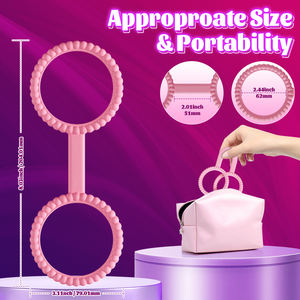 Bdsm Fetisj Flirten Liefde Manchetten Flexibele Siliconen Zachte Handboeien Snelle Manchetten Volwassen Seksspeeltje Manchetten Voor Koppels Erotisch Spel - Product Image 6