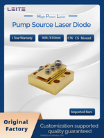Module laser à diode 80W/100W 808nm à collimation rapide sur axe, avec barre monobloc CW, LT, HPL, CCL, pour applications industrielles (Source de pompage)