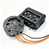Kit de conversion de contrôleur de moteur 96V 55KW 15000 tr/min pour bateau électrique, VTT, bateau de pêche en aluminium, bateau RC rapide, mini yacht à réaction