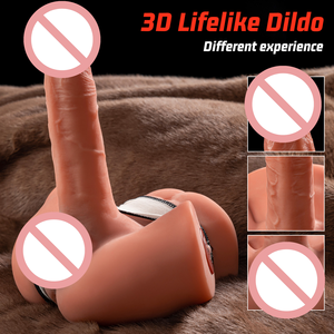 Vibrador con Movimiento de Empuje InnerBloom, Torso Masculino Realista en 3D, 3 Velocidades, <span class=keywords><strong>4</strong></span> Modos, Recargable por USB, Masturbador Femenino, Juguete Sexual - Product Image 2