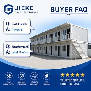 บ้านสำเร็จ<span class=keywords><strong>รูป</strong></span> JIEKE <span class=keywords><strong>แบบ</strong></span>ตู้คอนเทนเนอร์ <span class=keywords><strong>หอพัก</strong></span>พนักงานเคลื่อนที่สำหรับไซต์ก่อสร้าง ค่ายผู้ลี้ภัย ปรับแต่งได้ตามต้องการ ขายส่งจำนวนมาก - Product Image 4