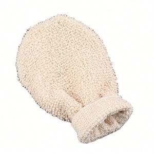 Esponja Exfoliante para Baño, Guante de Baño, Esponja de Masaje con Espuma, Toalla de Limpieza de Cáñamo - Product Image 1