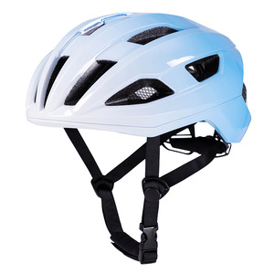Casque de vélo de route moulé intégralement en PC et EPS, unisexe, avec plus de 26 aérations, fermeture à boucle, couleur unie - Product Image 1