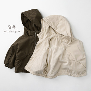 Nouvelle collection Printemps 2026 : Veste décontractée style coréen pour bébés et enfants (garçons et filles), teinte et imprimée, haut de gamme tendance - Product Image 4