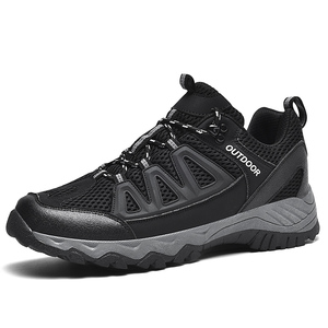 Zapatillas de Trail Running para Hombre, Transpirables, Antideslizantes, con Punta de Malla, Flexibles, para Montañismo y Senderismo, con Amortiguación - Product Image 3