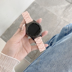 สายนาฬิกาสำหรับ <span class=keywords><strong>Samsung</strong></span> Galaxy Watch,สายนาฬิกา PC สีพื้นขนาด20มม. 22มม. สำหรับ <span class=keywords><strong>Samsung</strong></span> Galaxy Watch <span class=keywords><strong>4</strong></span> <span class=keywords><strong>Classic</strong></span> 46มม./42มม./แอคทีฟ2 40มม./44มม. <span class=keywords><strong>Gear</strong></span> S3 - Product Image 6