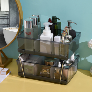 Organizador de baño Encimera Organizador de almacenamiento de maquillaje para tocador, estante de mostrador de baño - Product Image 5