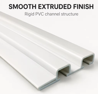 Solusi Profil UPVC/PVC Keras Fleksibel Ekstrusi Plastik Tahan UV untuk Luar Ruangan, Kustomisasi OEM