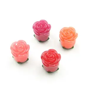 Lips Container Unique Women'S Makeup Pink Lip Glaze Container 5ml Red Rose Shaped Whole Sale Lip Gloss Tubes