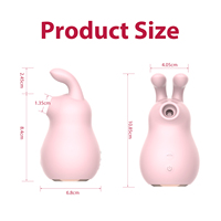 Vibrateur à double moteur, stimulateur du point G et du clitoris, mini, rechargeable par USB, étanche, jouet sexuel pour adultes, jouets de masturbation pour femmes