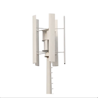 Éolienne verticale 2kW 2000W/20kw/5000W système domestique moulin à vent avec tension de sortie 220V
