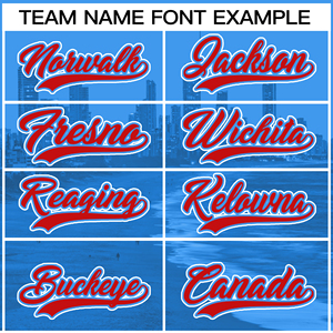 Maglie da Baseball Unisex Personalizzate City Connect Azzurro Chiaro con Nome e Numero Stampati, Taglie Grandi, 100% Poliestere, Personalizzabili all'Ingrosso - Product Image 5