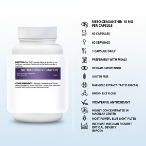 Suplemento Herbal para el Cuidado de la Vista Kangherb, Protección Contra la Luz Azul y Apoyo para la Macula, Cápsulas de Luteína y Zeaxantina - Product Image 2