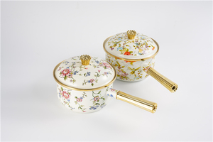 Set di pentole da cucina con smalto a manico singolo classico del fornitore della Cina - Product Image 4