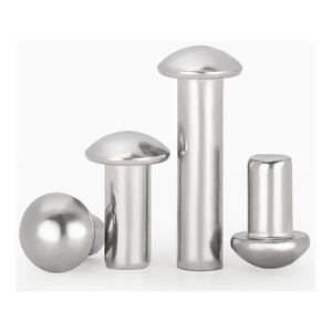 Đinh Tán Đầu Nấm A4 ANSI AISI 304 316 316L A2 Bằng Thép Không Gỉ Đế Quốc Hệ Mét DIN674 - Product Image 5