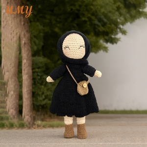 Juguetes Islámicos Palestinos, Muñeca Tejida con Hiyab Musulmán, Regalo de Eid - Product Image 2