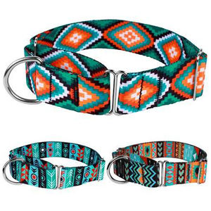 Fabrikant Groothandel Goedkope Custom Designer Patroon Verstelbare Nylon Pet Halsband Voor Hond Wandelen <span class=keywords><strong>Training</strong></span> - Product Image 5