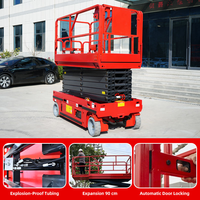 Plateforme élévatrice à ciseaux mobile hydraulique professionnelle de marque chinoise Three-point, capacité 320 kg, hauteur de levage 20 m