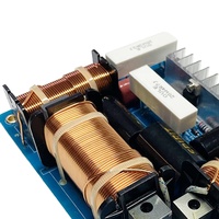 Réseau de Crossover Audio PA-25T Fabriqué par Oule avec Inducteur en Cuivre Pur Haute Puissance pour Haut-parleur Passif Double 15/18 Pouces
