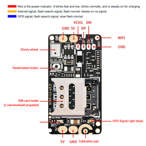 GSM trạm cơ sở GPS định vị chương trình Bo mạch chủ pcba mô-đun cài đặt miễn phí chống trộm thiết bị trẻ em Pet xe chống mất - Product Image 2