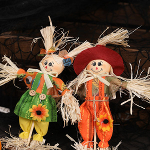 Funny Art Halloween Standing <strong>Scarecrow</strong> Doll <strong>Decorations</strong> Tableware &amp; <strong>Decorations</strong> for Home &amp; Garden - Product Image 4