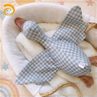 Couverture de sécurité pour bébé en peluche douce, motifs animaux variés (lapin, ours, cerf), doudou réconfortant pour nouveau-né et nourrisson, jouet de sommeil, vente en gros