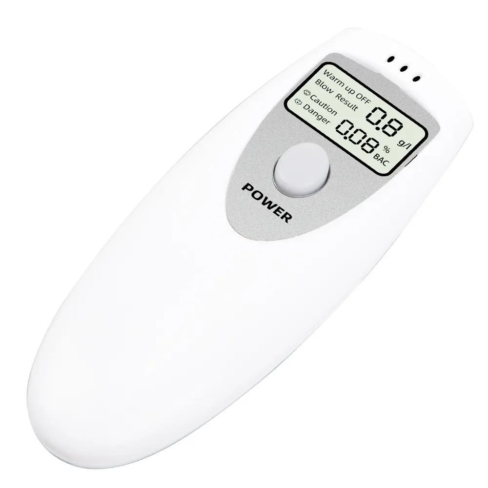 Portable Checker Digital Breathalyzer Alcohol Tester With Audible Alarm Breath Analyzer Test