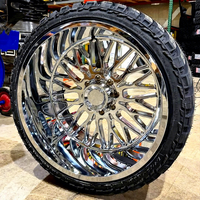 Jantes FANXI Concave Polish 24x12 26x12 8 trous pour Ford F150 F250, camion de levage 22x12 22x10 20x10 6x139.7 pour Ram GMC Denali 1500