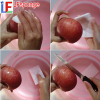 Nieuwe producten Unieke verse fruitappels Magische reinigende wasspons voor een gezond leven Groentereinigingsborstels