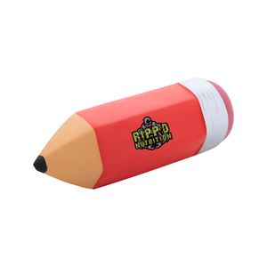 Custom PU Foam Pencil Stress Relief Toy, <b>Squeeze</b> Toy Logo Printing Promotional Gift, Anxiety Relief <b>Ball</b> - Product Image 3