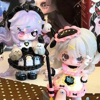 100% Auténtico, Caja de 9 Piezas, Ninita Witch Apocalypse V2 Series, Ninita Witch Revelation Series, Caja Sorpresa con Figuras de PVC, Adorables Mini Juguetes
