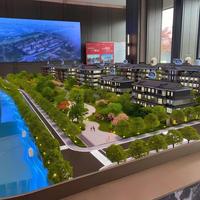 Maqueta Arquitectónica Profesional a Escala Personalizada con Iluminación LED, Maqueta de Planificación Urbana, Construcción de Edificios Inmobiliarios en 3D
