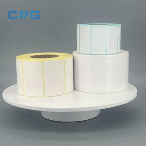 Premium Smooth Surface 100x150mm 4X6 Inch 125gsm Thermal Adhesive Label <b>Logistics</b> Service Waybill Sticker - Product Image 1