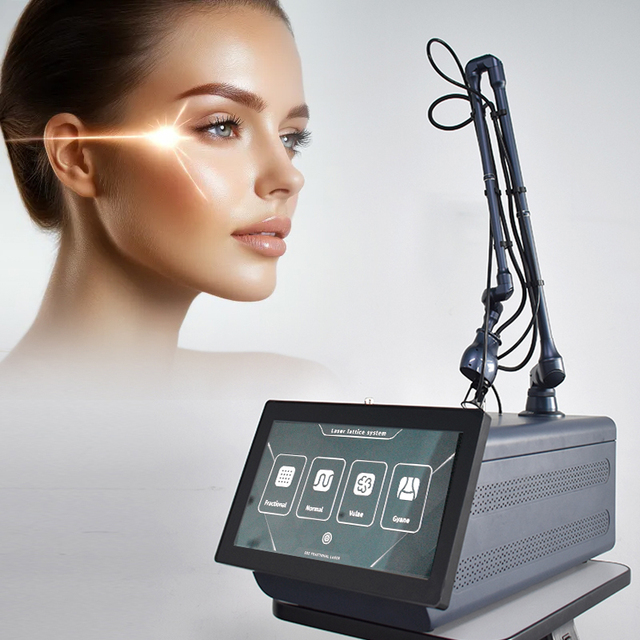 Fractional CO2 Laser Aesthetic Care Machine for RF Wart Mole Removal and Skin Rejuvenation/Tightening