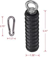 Attachement de traction de poignée de corde de triceps Attachements de câble de forme physique Barre de traction pour machine à câble
