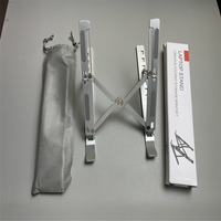 Support de bureau réglable en aluminium pour ordinateur Portable, Table Portable pliable en métal pour ordinateur Portable