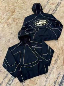 Спортивная нейлоновая толстовка с длинным рукавом TKA: светоотражающие полосы, легкий вес, водонепроницаемый дизайн, для бега и повседневной носки - Product Image 3