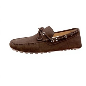 Mocasines Casuales de Cuero Genuino para el Verano 2026: Elegantes, Versátiles, con Suela de Goma Transpirable, Color Sólido - Product Image 6