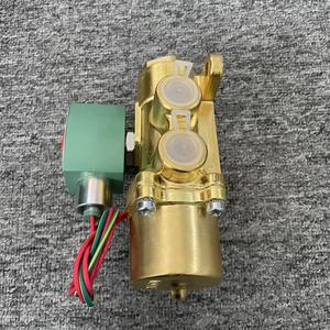 Válvulas solenoides de 4 vías con solenoide doble de 1/4 NPT, cuerpo de latón, tipo pistón operado por piloto, solenoide 8344G070 8344 - Product Image 3