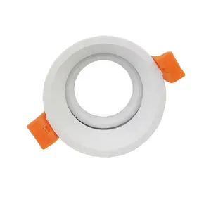 Toptan spot led braketi-Alüminyum beyaz MR16 GU10 LED spot tutucu fikstür braketi siyah