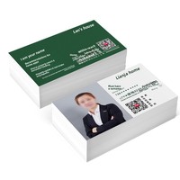 Cartes de visite personnalisables et colorées pour agents immobiliers Lianjia; Conception gratuite Jiangxi